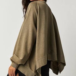 Free People Rework It & Reverse It Sweatshirt